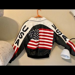 Vintage Leather USA Jacket